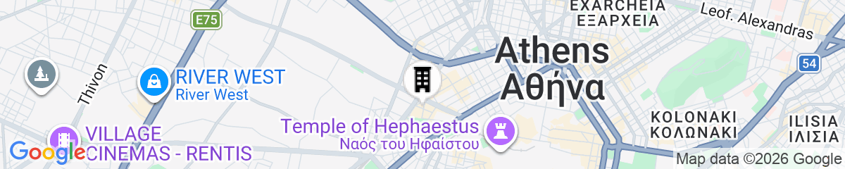 Map for Iconic Athens Hostel
