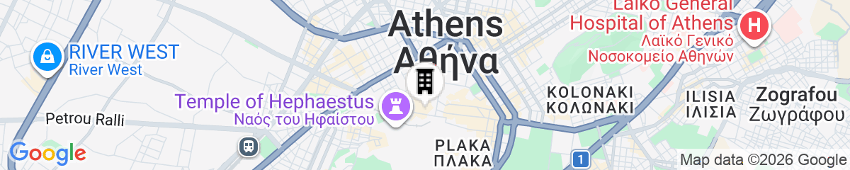 Map for Safestay Athens Monastiraki