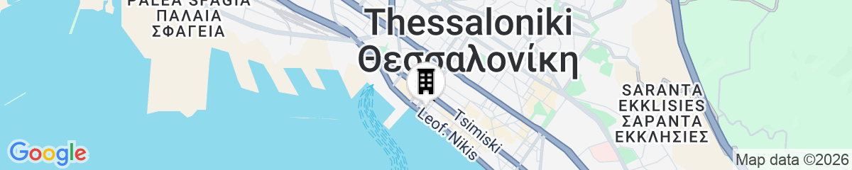 Map for Andromeda Hotel Thessaloniki
