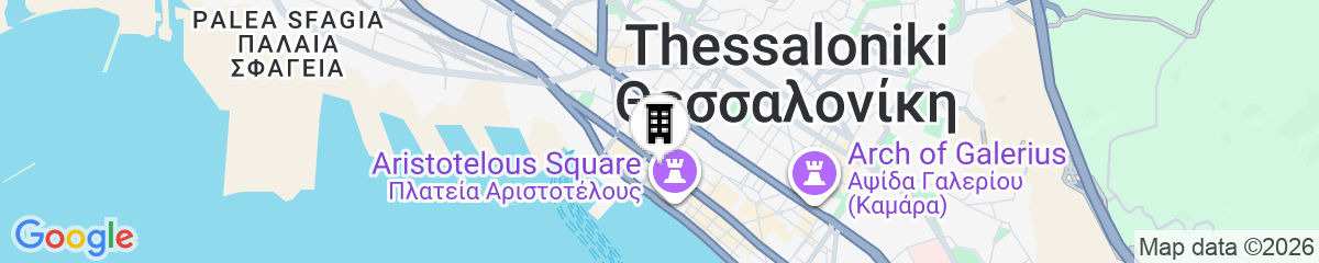Map for Le Palace Hotel