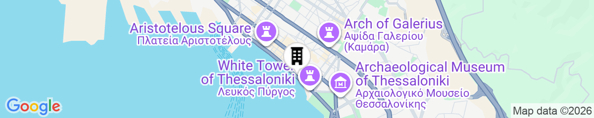 Map for Primavera' Seafront apt with tower view