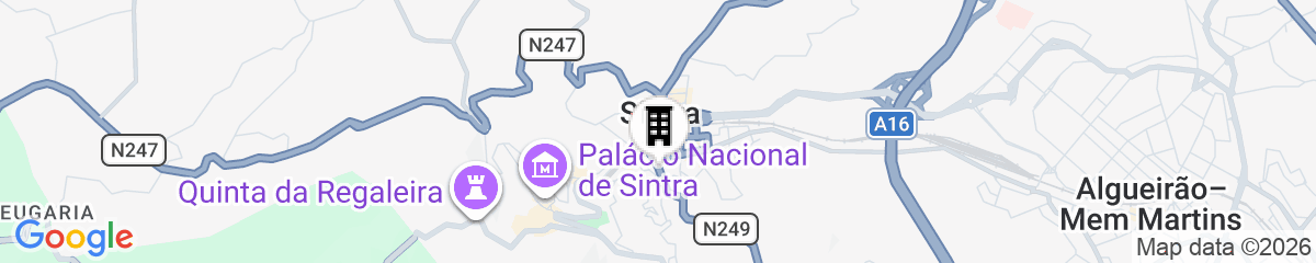 Map for Live Sintra Boutique Guest House