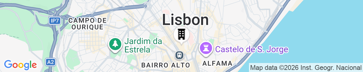 Map for Lisbon Wine Hotel