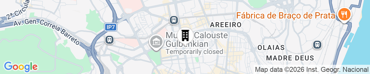 Map for Dear Lisbon -Valmor Palace