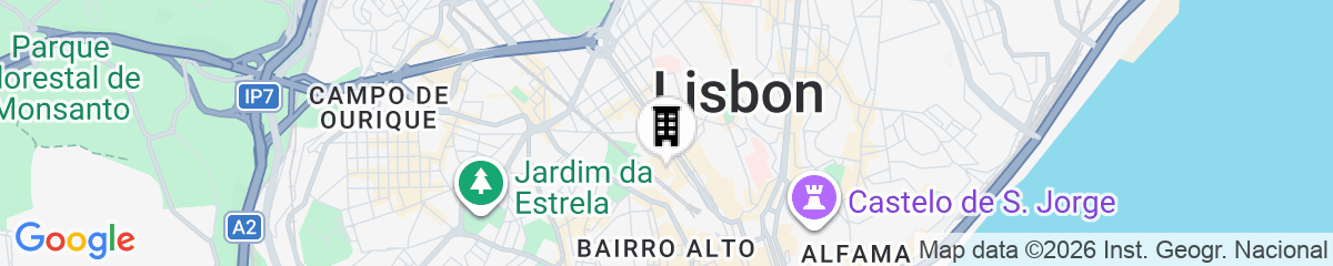 Map for Hotel Alegria