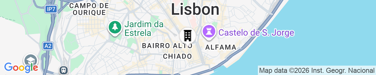 Map for Tempo FLH Hotels