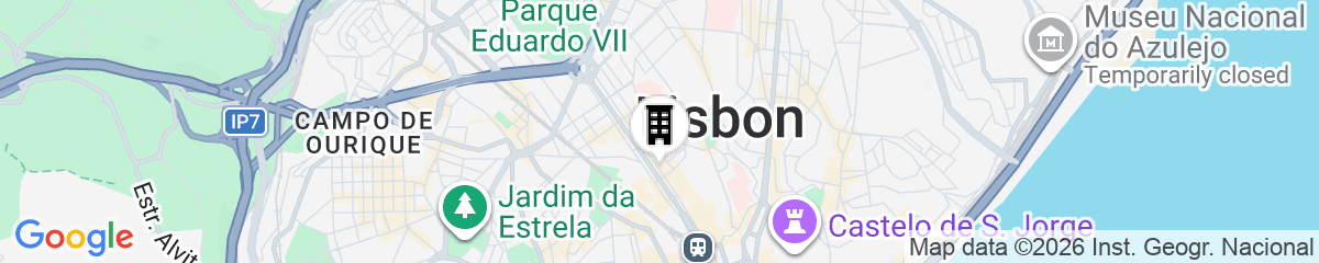Map for 138 Liberdade Hotel