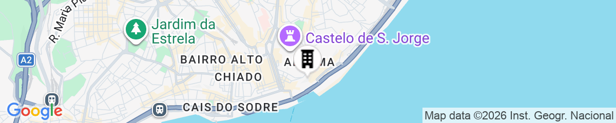 Map for Memmo Alfama - Design Hotels