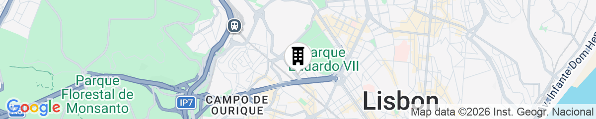 Map for Sublime Lisboa