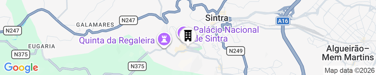 Map for Sintra Boutique Hotel