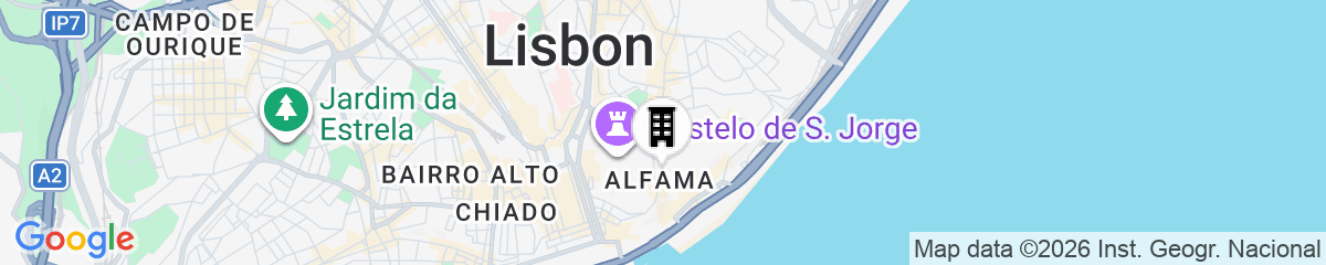 Map for Hotel Convento do Salvador