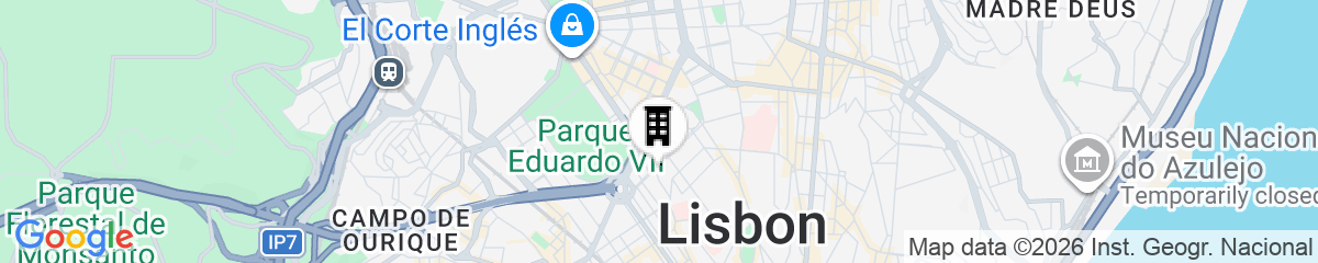 Map for H10 Duque de Loulé