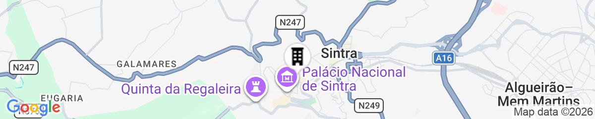 Map for Casa Holstein Quinta de São Sebastião