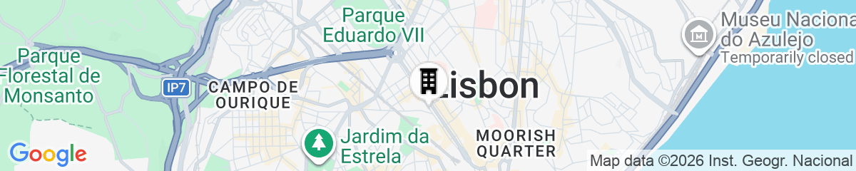 Map for TURIM Boulevard Hotel