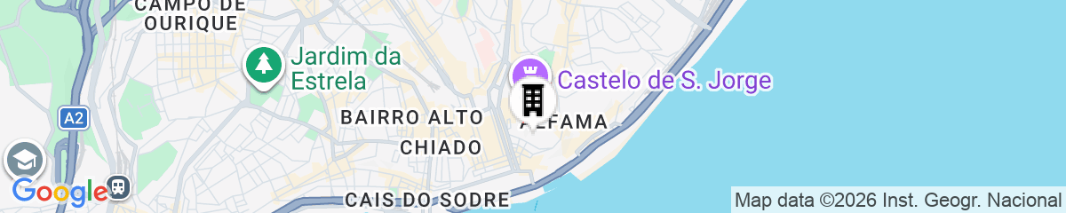 Map for Solar dos Mouros