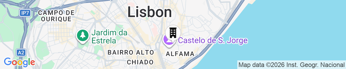 Map for Olissippo Castelo