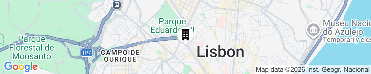 Map for Marques De Pombal Hotel