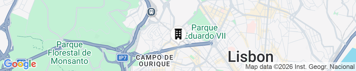 Map for Dom Pedro Lisboa Hotel, a member of Radisson Individuals