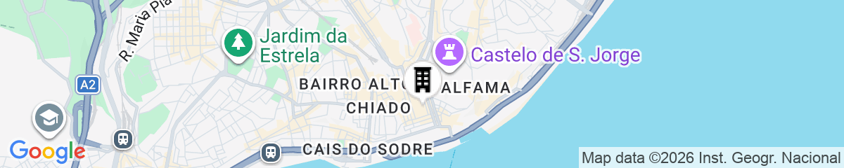 Map for Lisboa Prata Boutique Hotel