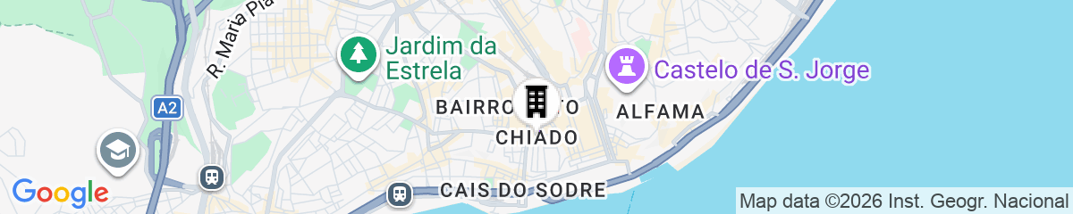 Map for Chiado Square - Lisbon Best Apartments