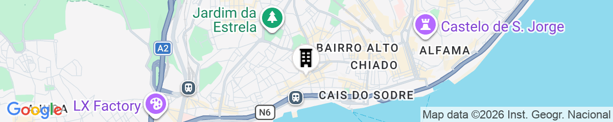 Map for Hermitage Castelo - Casa Chafariz