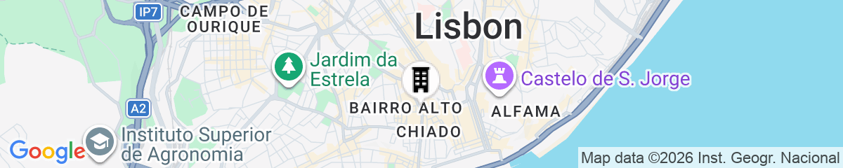 Map for Chiado Mercy - Lisbon Best Apartments