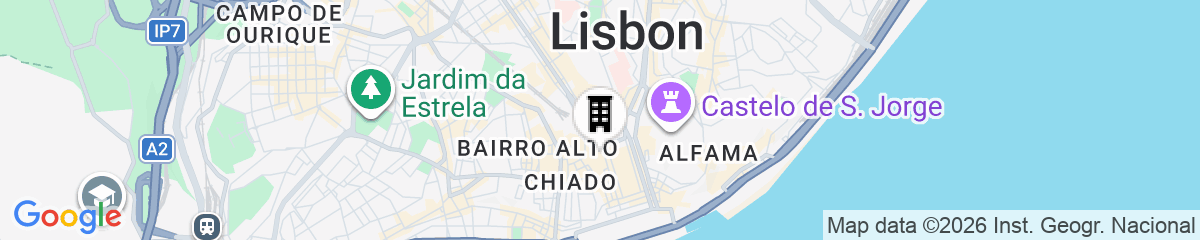 Map for The Lift Apartments by RIDAN Hotels