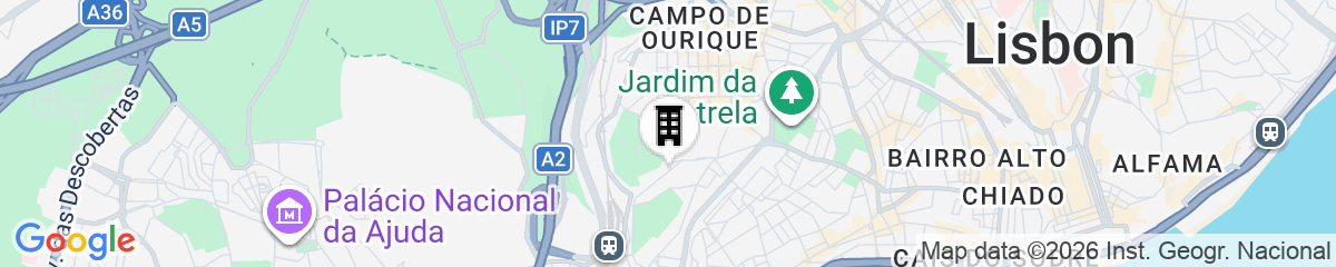 Map for Campo de Ourique Premium Apartment