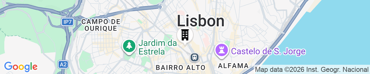 Map for The Lisbonaire Apartments