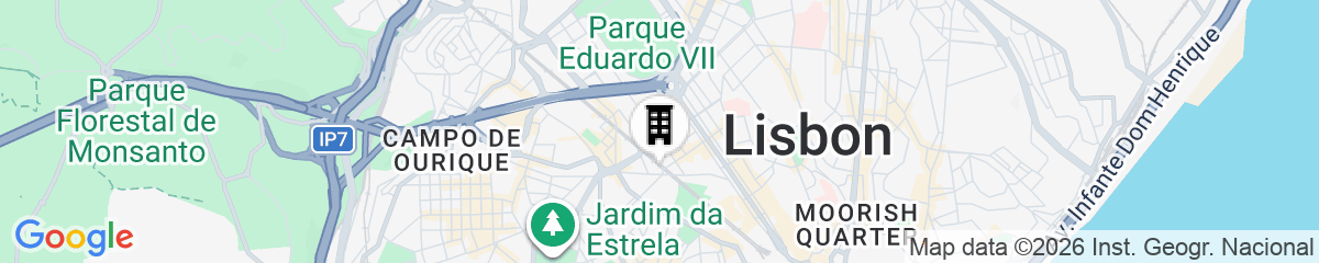 Map for Altis Prime Hotel de Apartamentos