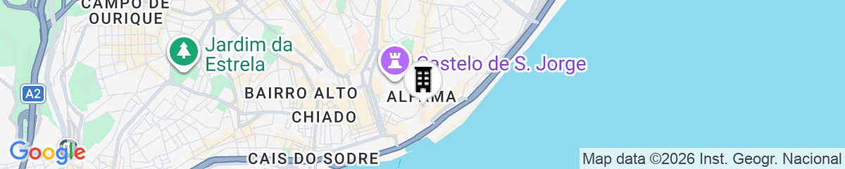 Map for Alfama Loft Studio Loft Apartment w/ River View - by LU Holidays