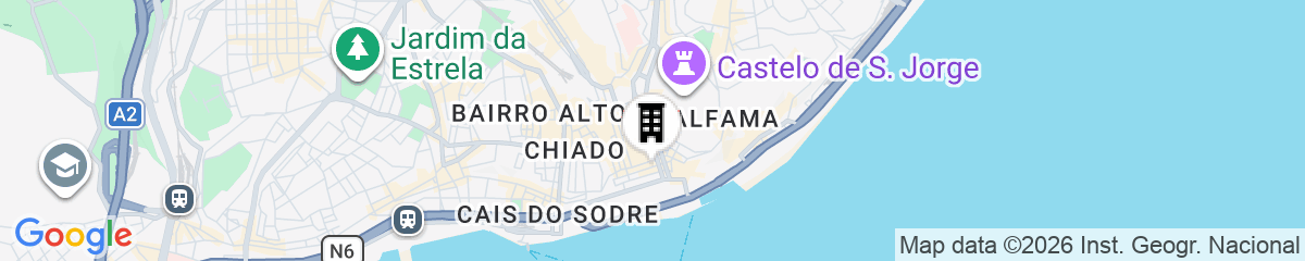 Map for Baixa Vintage Three-Bedroom Apartment - by LU Holidays