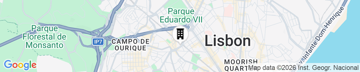 Map for Numa Lisbon Rato