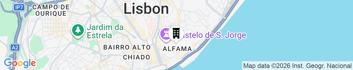 Map for Alfama Tale 4 Bedroom Apartment wtih River View, by LU Holidays