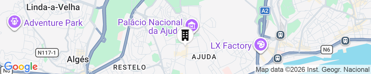 Map for Ajuda Luxury APP