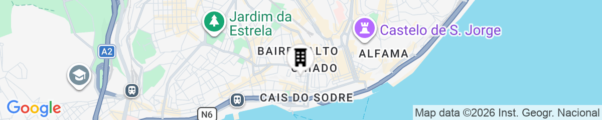 Map for LSA Chiado Emenda by Numa