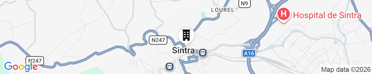 Map for Sintra Retreat Residences by LovelyStay