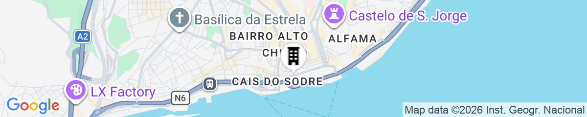 Map for Limehome Lisbon Rua do Arsenal