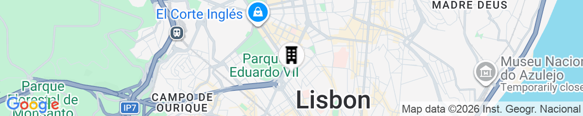 Map for Limehome Lisbon Eca de Queiroz