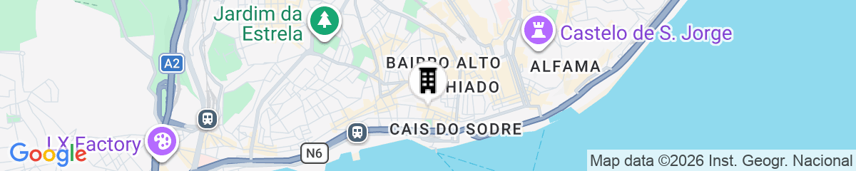 Map for LSA Ascensor da Bica by Numa
