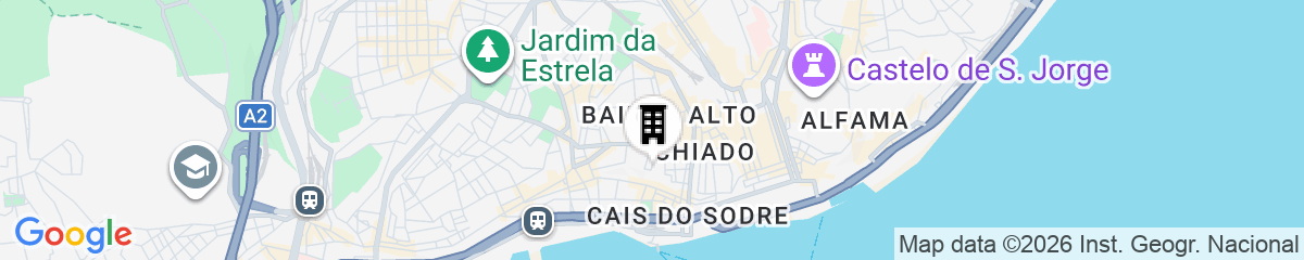 Map for City Stays Bica Apartments