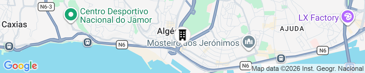 Map for BeGuest Lisbon Premium Suites