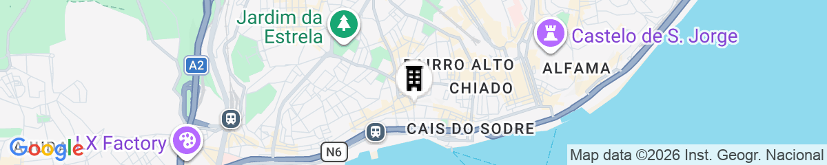 Map for Boavista 83 Hostel Lisbon