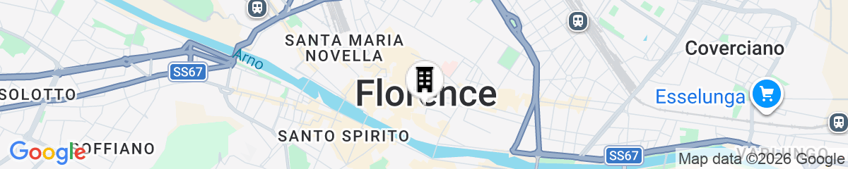 Map for San Firenze Suites & Spa