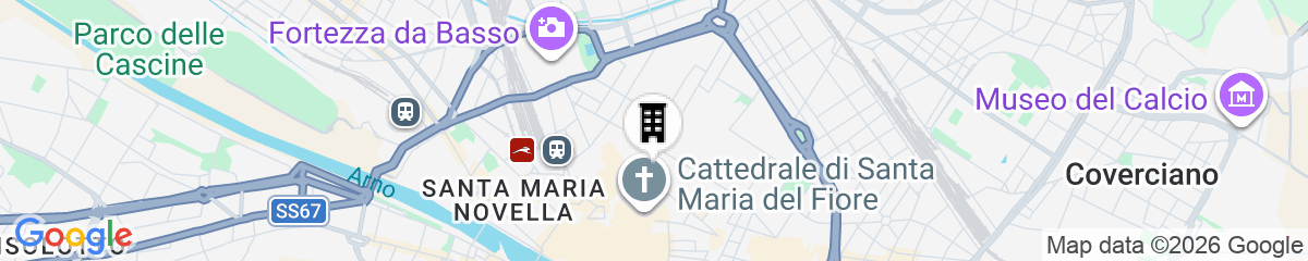 Map for Arte' Boutique Hotel