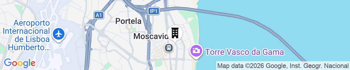 Map for HI Parque das Nações – Pousada de Juventude - Hostel