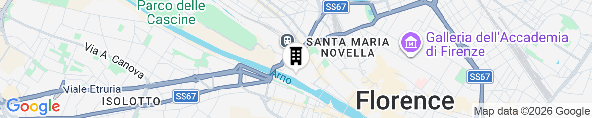 Map for 4F Boutique Hotel Florence