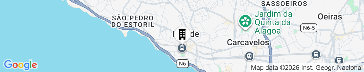 Map for Help Yourself Hostels Parede