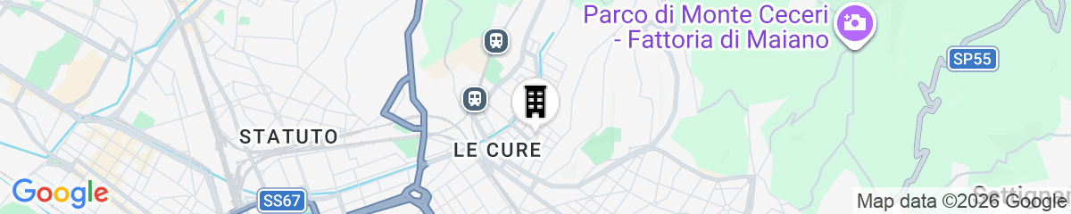 Map for La Corticina - Rooms & Suite - Firenze