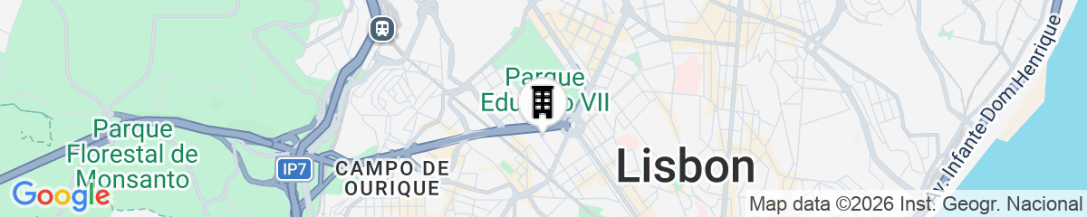 Map for Castilho House
